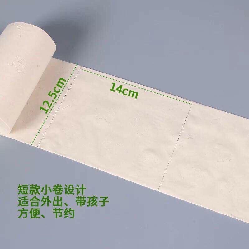 [ Freeship HCM ] 36 cuộn giấy gấu trúc vệ sinh Baihou