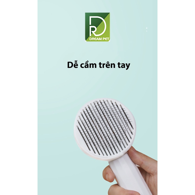 Lược chải lông chó mèo - Lược chải lông thú cưng Dreampet
