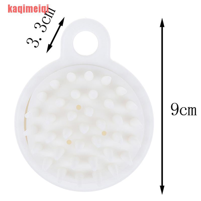 (Hàng Mới Về) Lược Silicone Mát Xa Da Đầu Khi Tắm