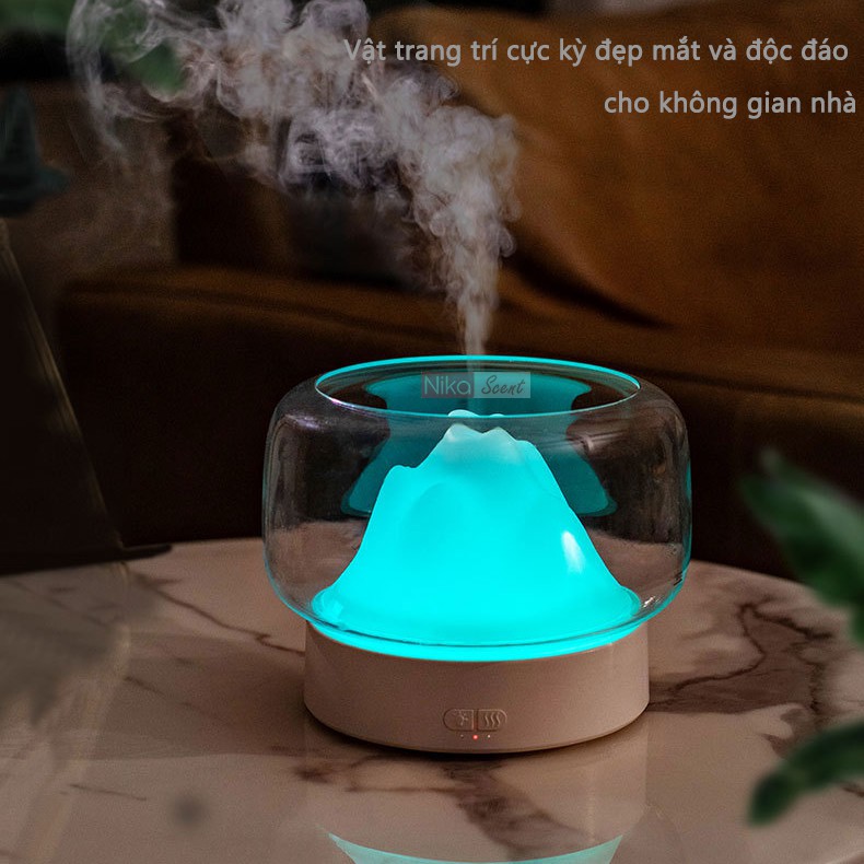 Nikascent Máy xông khuếch tán tinh dầu siêu khuếch tán, phun sương siêu mịn
