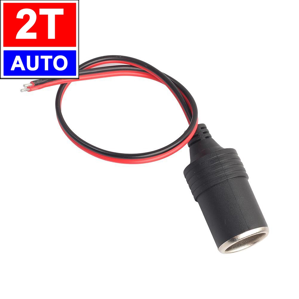 Đầu ổ Tẩu sạc đầu cái 12V 24V DC dùng để đấu chế camera cam hành trình và các thiết bị cho xe hơi ô tô loại tốt - 341 | BigBuy360 - bigbuy360.vn