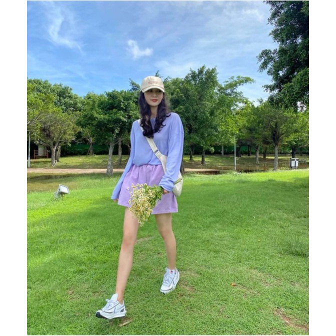 40-100kg Quần short BIGSIZE Nữ ống rộng xòe giả váy thời trang | BigBuy360 - bigbuy360.vn