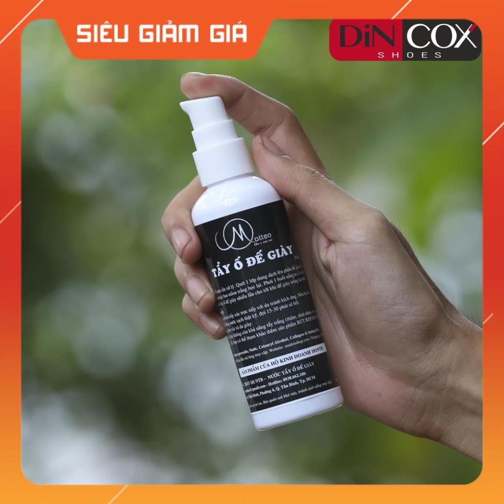 re Gel Tẩy Ố Đế Giày Và Các Chi Tiết Cao Su Chuyên Dụng 100ml Dincox X Matteo Chính Hãng