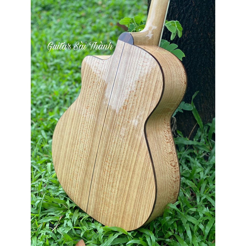 Đàn Guitar Acoustic Custom Mã ST-DC90 Chính Hãng ST.Real Guitar Sài Thành