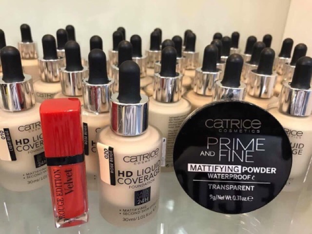 Kem nền kiềm dầu Catrice HD 24h Liquid Coverage Foundation KN01 | BigBuy360 - bigbuy360.vn