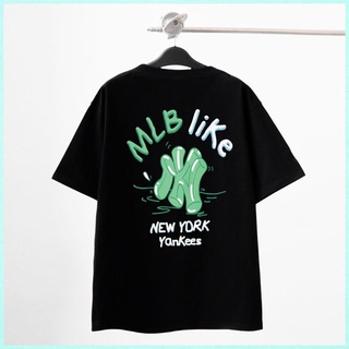 Áo thun mlb new tay lỡ áo phông nam nữ mlb new form rộng