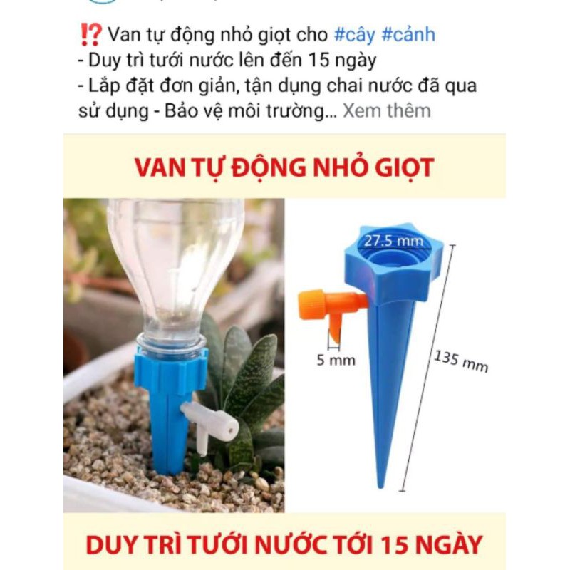 Thiết bị tưới nước tự động.