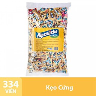 Kẹo Alpenliebe Hương Hỗn Hợp Dâu Kem & Caramen (Gói 1Kg)