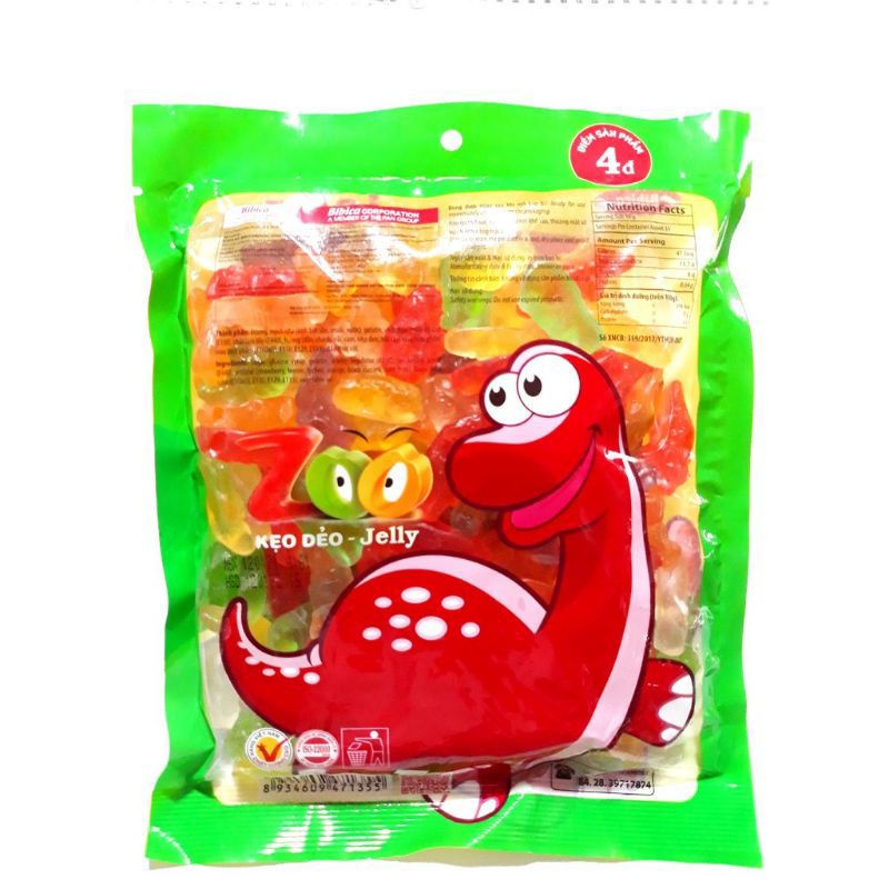 kẹo dẻo Jelly Zoo 200g hương trái cây