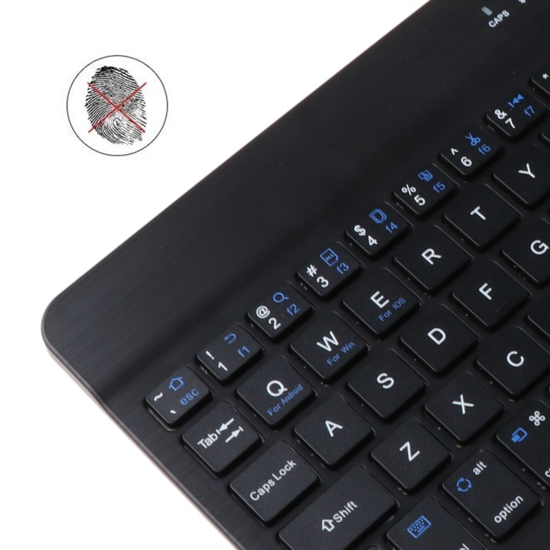 Bàn Phím Không Dây Bluetooth 3.0 7.9 "Mini Có Thể Sạc Lại Cho Pc Laptop Điện Thoại