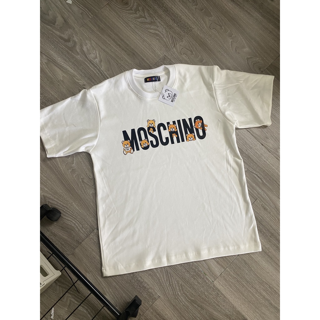 ÁO THUN MOSCHINO HOT TREND , ÁO MOS LOGO BIG SIZE