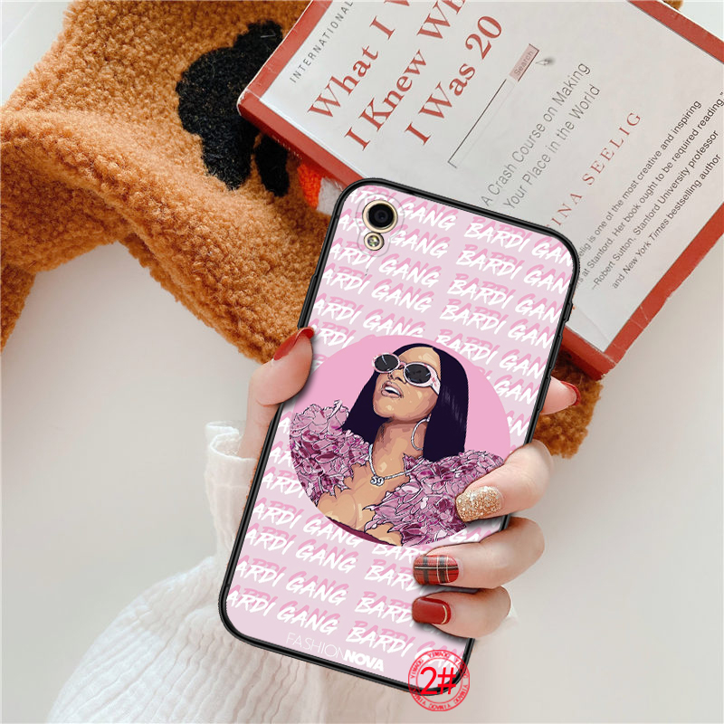 NOVA Ốp Điện Thoại Mềm Hình Cardi B Cho Oppo A3s A5 2018 A37 Neo 9 A39 A57 A5s A7 A59 F1s A77 F3 A83 A1 F5 A73 F F9 Pro 138d