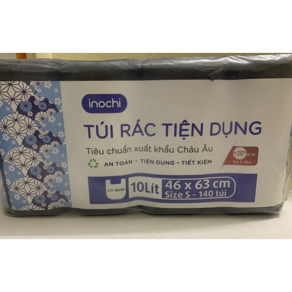 COMBO 4 Cuộn Túi đựng rác Soji inochi ( Hàng Xuất Nhật )