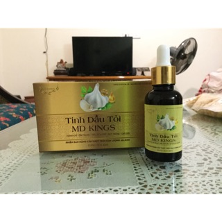 Tinh dầu tỏi MD Kings ngừa cảm cúm lọ 30ml