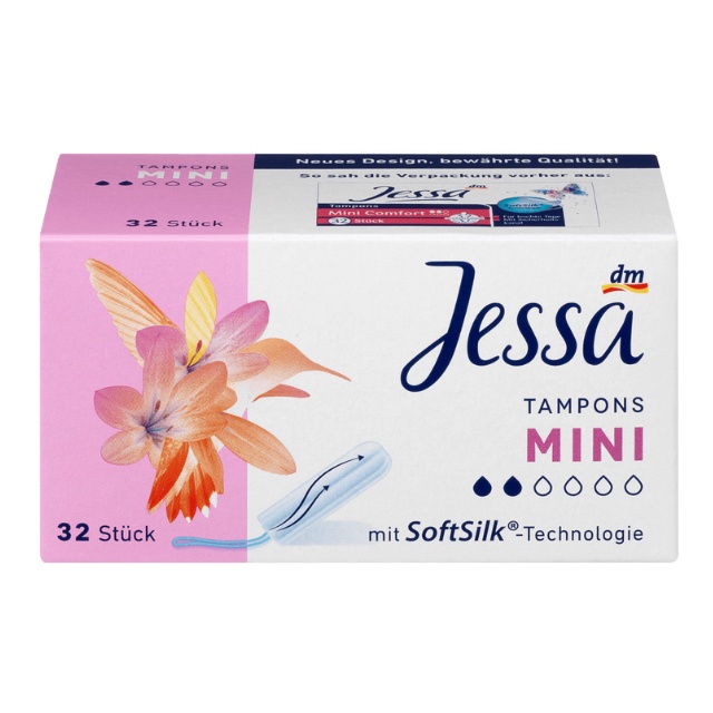 Băng vệ sinh Tampon Jessa Đức đủ size