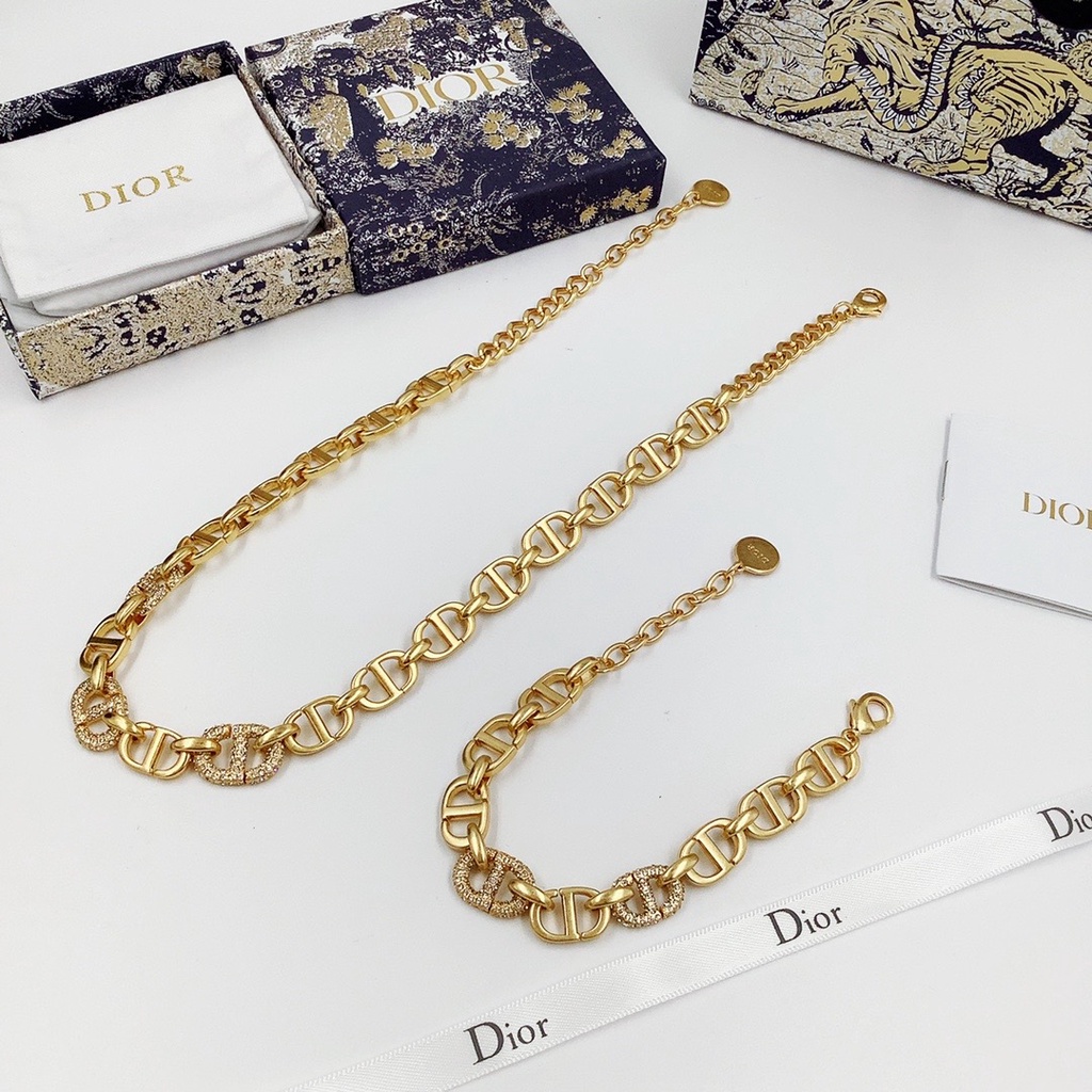 Dây Chuyền/Vòng Cổ Dior Thời Trang Thanh Lịch Dễ Thương Chất Liệu Cao Cấp