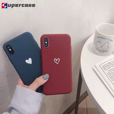 Mờ / Matte Ốp Điện Thoại Tpu Mềm Màu Kẹo Hình Trái Tim Cho Meizu M5c 16 15 Plus E3 S6 M3x M1 Metal Pro 6 Plus Mix 6 5 E2 M3e M6 M5s M5 M3