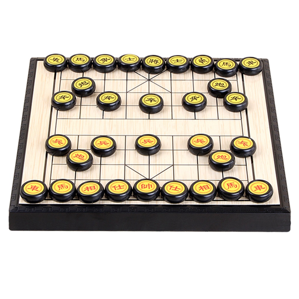 Chinese Chess Chinese Chess Game PVC Plastic Board Game for Two Players