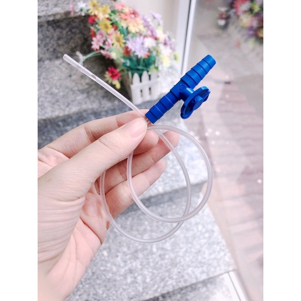 Bộ ống xông sữa kèm xi-lanh - ống truyền sữa - dây xông sữa cho chó mèo