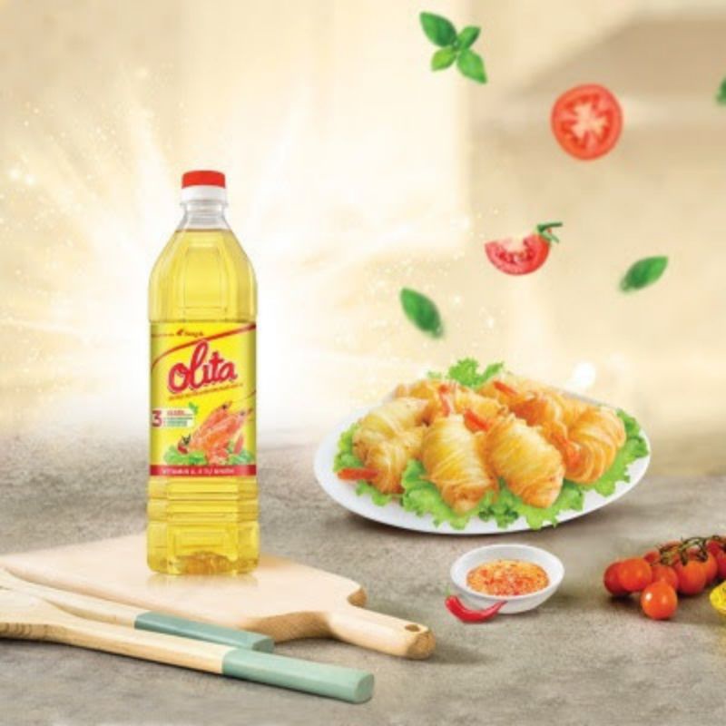 Dầu ăn Olita Tường An chai 1 lít date mới