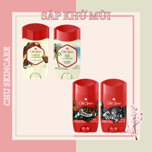 [HÀNG CHUẨN] Lăn sáp khử mùi OLD SPICE ngăn mồ hôi 73g