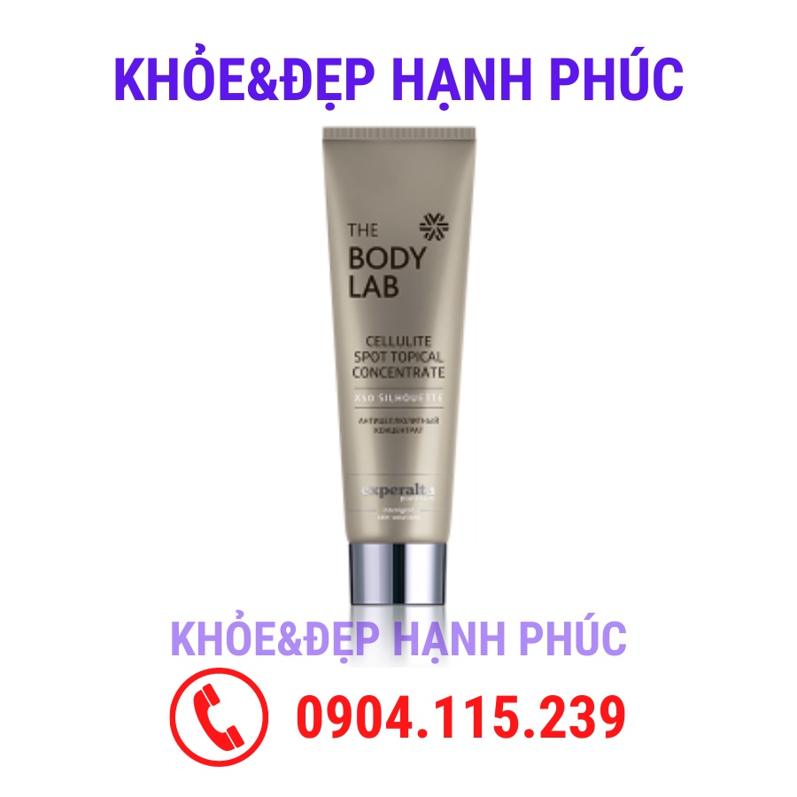 [ 411382 - T3/2024 ] Kem xoa tan mỡ Body lab ] Kem dưỡng thể Experalta Platinum The Body Lab Cellulite Spot – 150ml/tuýp