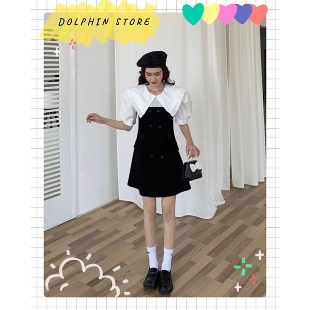 BIGSIZE Đầm đen bigsize