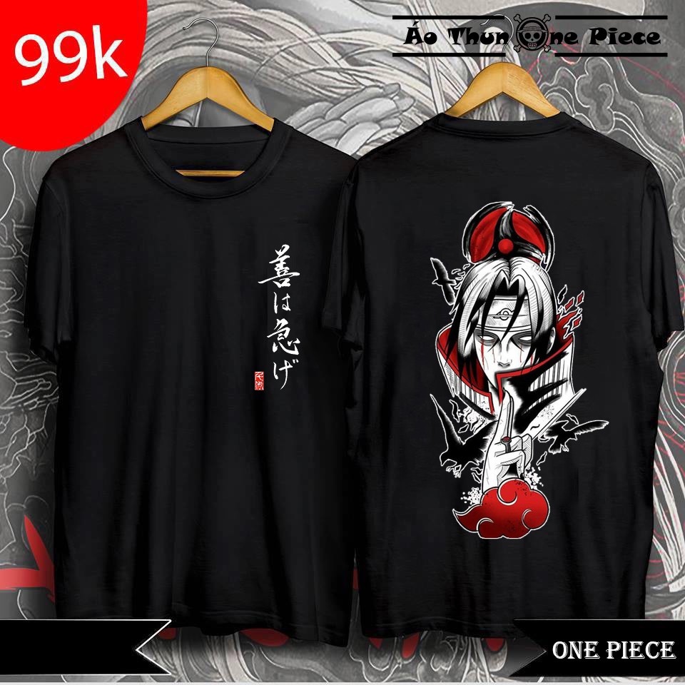 Áo Thun Naruto đẹp giá rẻ-Áo thun in hình Anime Itachi Uchiha cực HOT | BigBuy360 - bigbuy360.vn