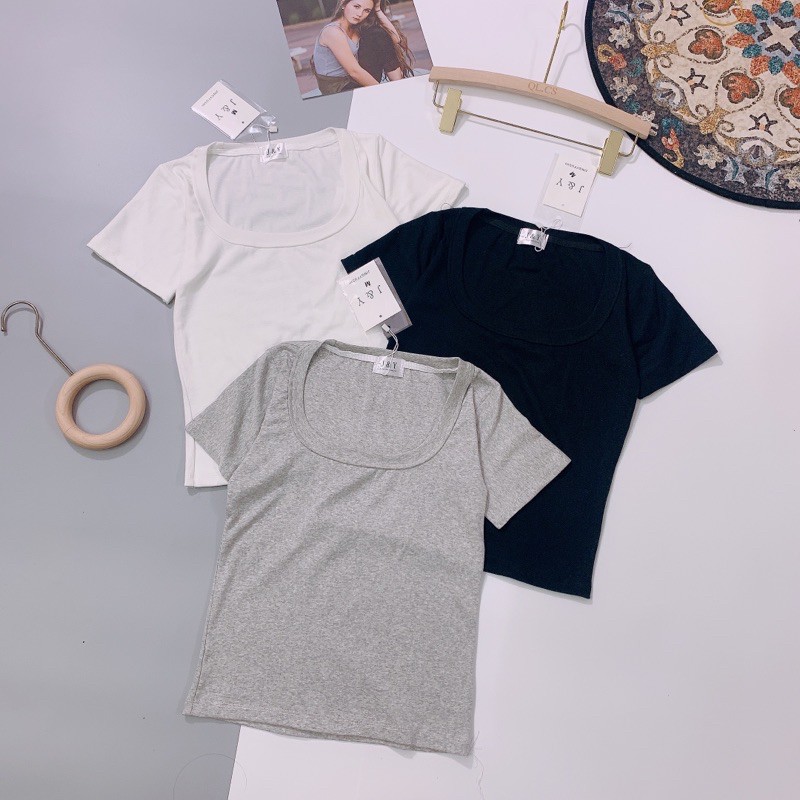 BÁN SỈ ÁO PHÔNG CỔ U 3 MÀU NỮ | BigBuy360 - bigbuy360.vn