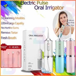 Bộ máy tăm nước vệ sinh răng miệng công nghệ châu âu chống nước sạc USB