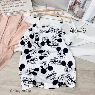 Áo thun hình Mickey ( đổi trả nếu không giống hình )