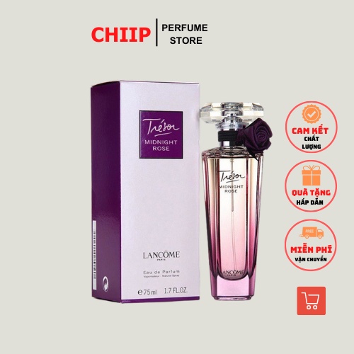 Nước Hoa Nữ Lancome Tresor Midnight Rose EDP 75ml - Dầu Thơm Lancome-Tresor Trẻ Trung♥Quyến Rũ