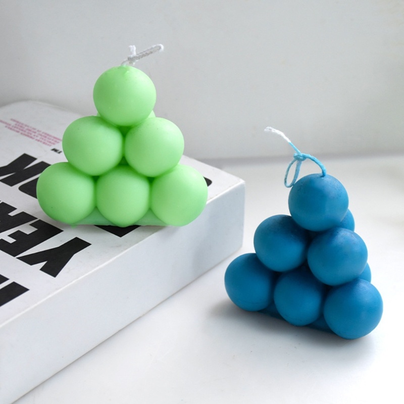 Khuôn Đúc Silicone Hình Trụ Làm Nến DIY