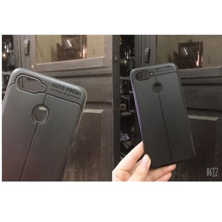 Ốp lưng dẻo Oppo A5s 2019 vân da auto focus