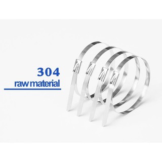 Dây thít inox 304 dài 40cm (rộng 4.6 mm x dài 400 mm)
