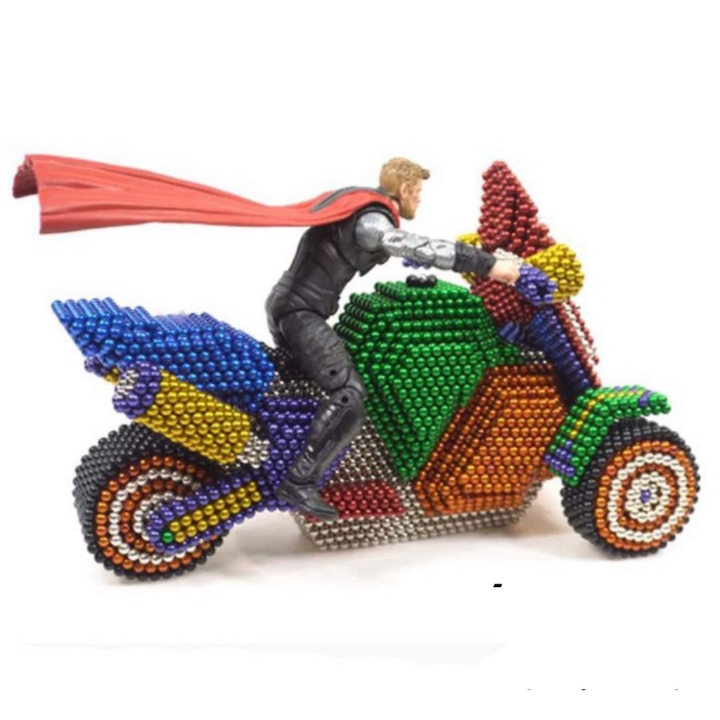 Bộ Nam Châm Bucky Balls 216 viên nhiều màu