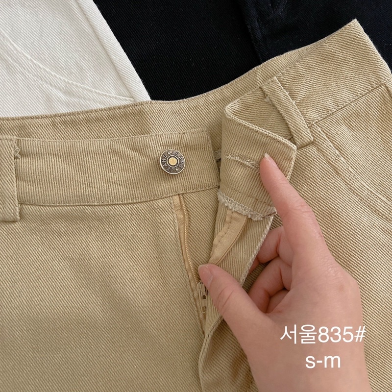[ Ảnh thật ] Short jeans lưng cao basic / thelalinn