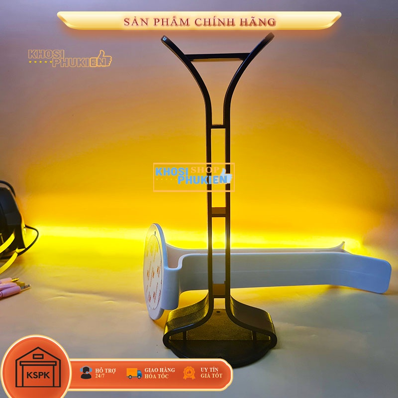 Giá đỡ tai nghe mẫu mới nhất 2022 chất liệu bền chắc có dán đế keo 3m 2 mặt