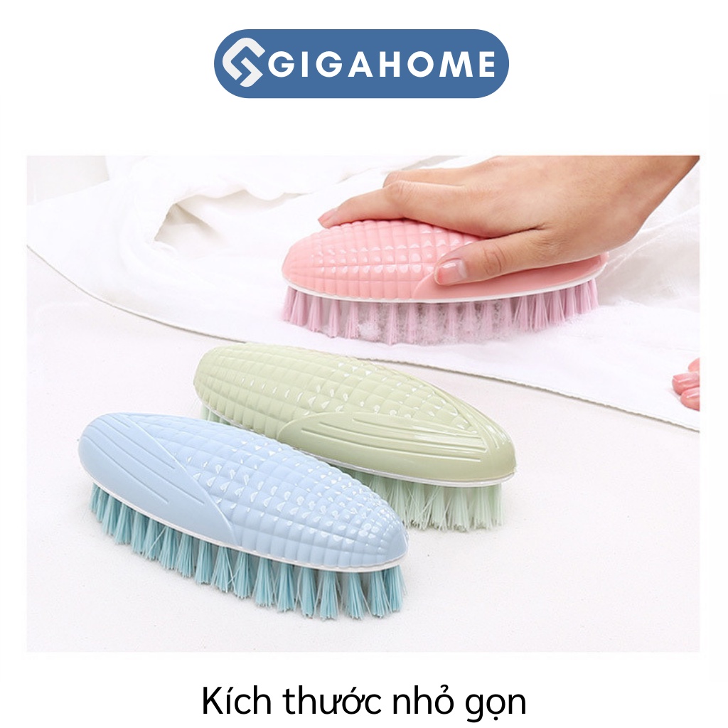 Bàn Chải Vệ Sinh Nhà Tắm, Giặt Quần Áo Hình Trái Bắp GIGAHOME 7733