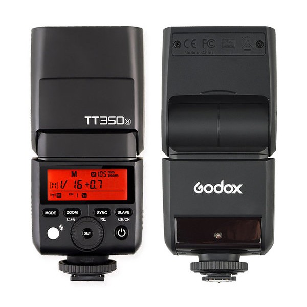 Đèn flash Godox TT350s TT350c TT350F kèm tản chụp đèn