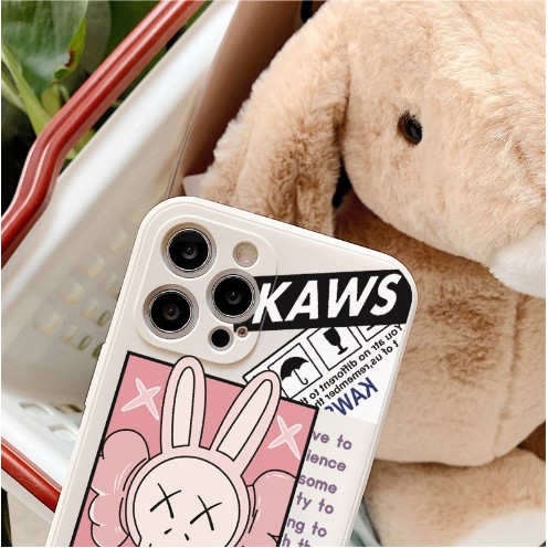 Ốp lưng iphone Kaws nice cạnh vuông 6/6plus/6s/6splus/7/7plus/8/8plus/x/xr/xs/11/12/pro/max/plus/promax - Jerry Shop