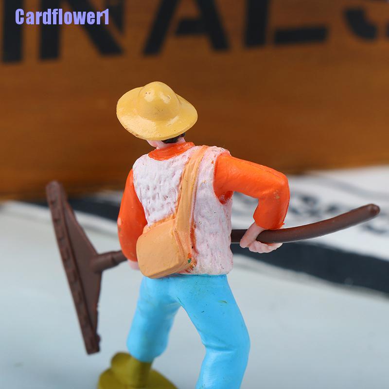 Mô hình động vật nông trại / động vật / heo / ngựa / vịt / sữa dễ thương