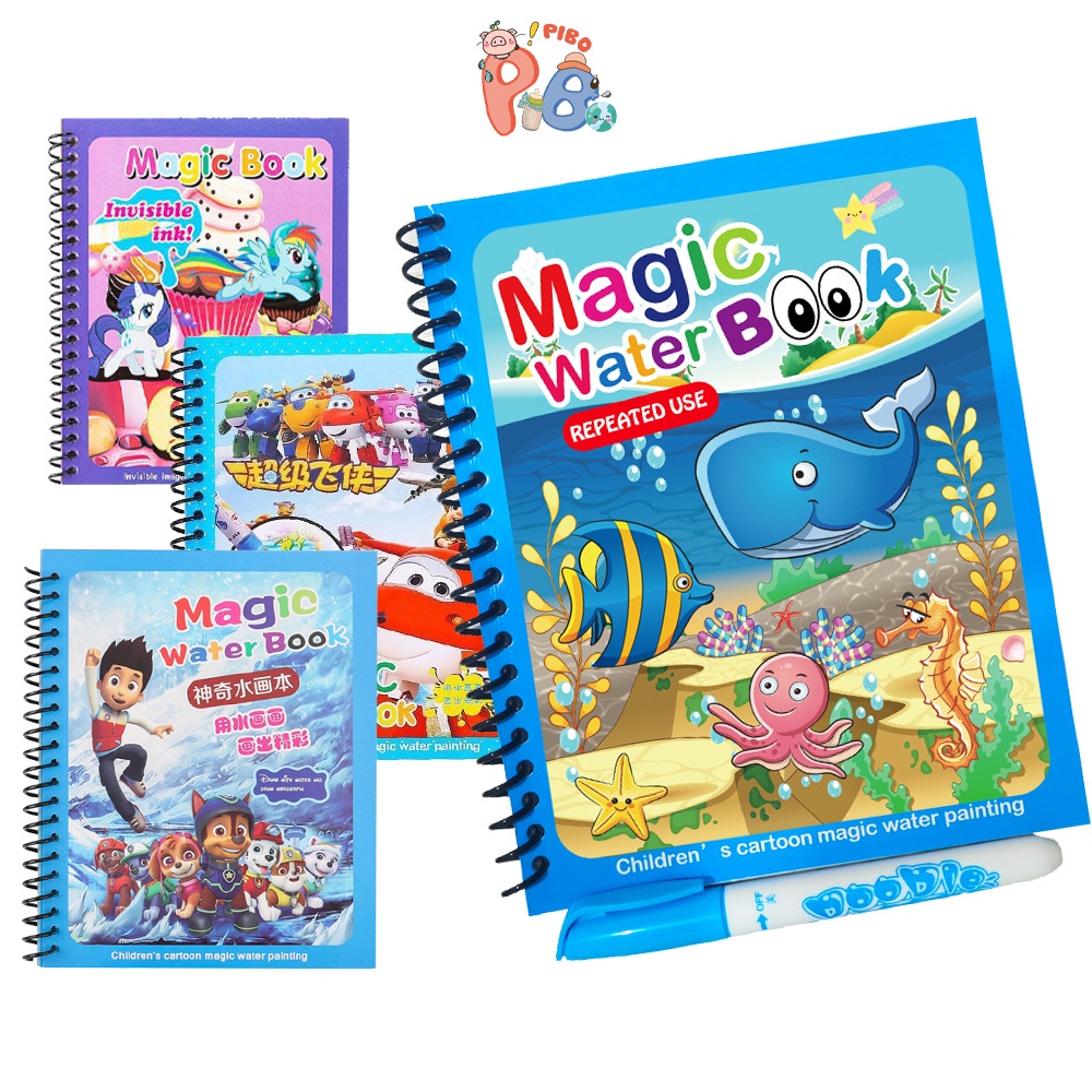 Tranh Tô Ma Thuật Magic Water Book No.HX-8014
