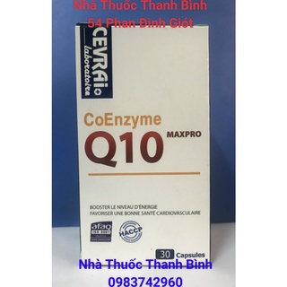 Tpcn- coenzyme q10 lọ 30 viên nhập khẩu pháp