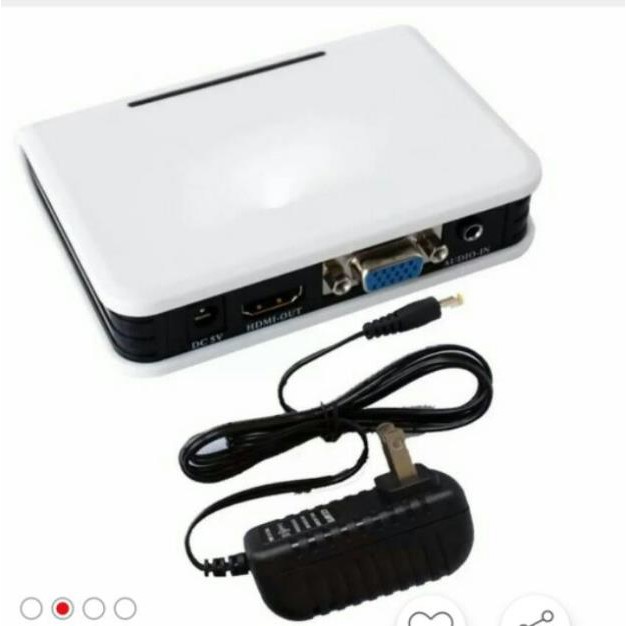 [ Free_Ship ] Box chuyển VGA ra HDMI full HD