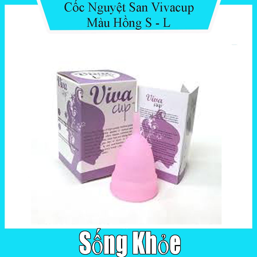 Cốc nguyệt san silicon Vivacup, ly xếp gọn cho cốc nguyệt san, nhỏ gọn xinh xắn bỏ túi