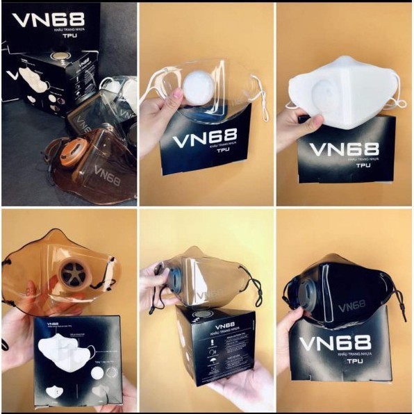 Khẩu trang y tế loại trong suốt có màng thoát khí, chống giọt bắn,lọc bụi kháng nước lọc UV 100% thay thế khẩu trang vải | BigBuy360 - bigbuy360.vn