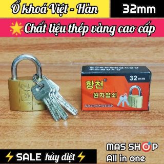 Combo 10 ổ khoá 32mm