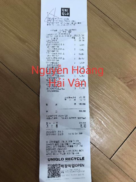 Quần skinny Uniqlo chĩnh hãng có bill và video mua