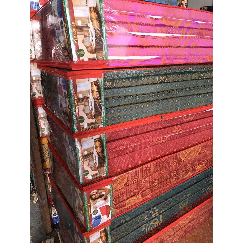 XÃ HÀNG Nệm Gòn Ép 1m6 x 2m x 10phân Bông Ép KOREA